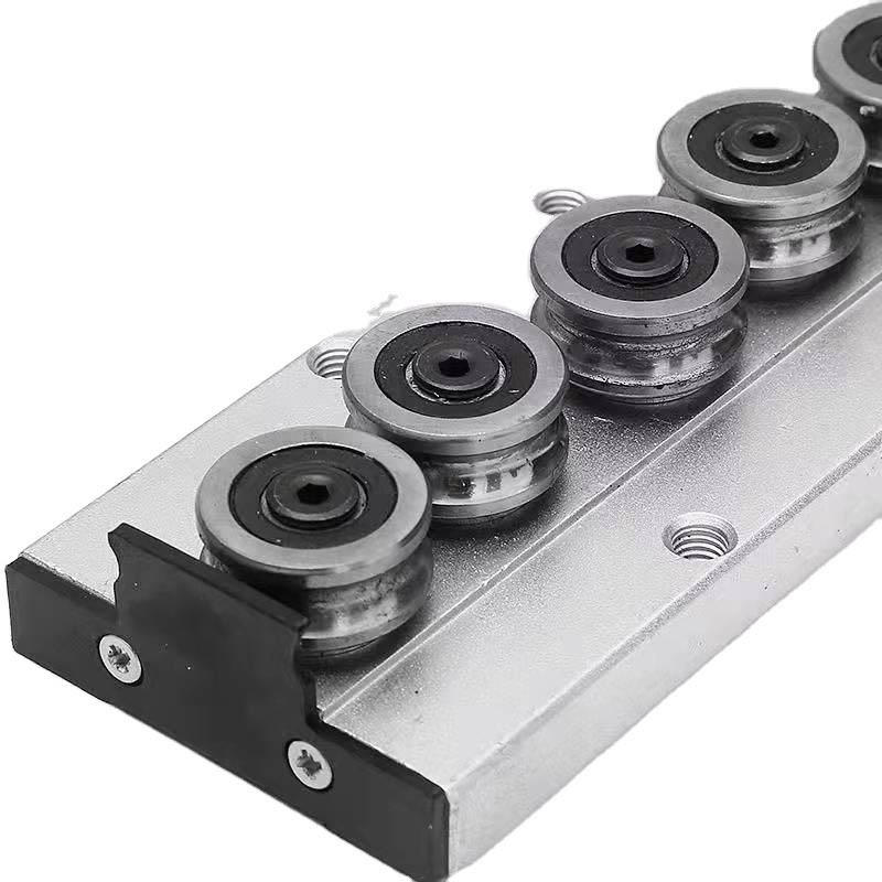 LGD12E Anticorrosive linear guide/One block with 4 rolling bearing